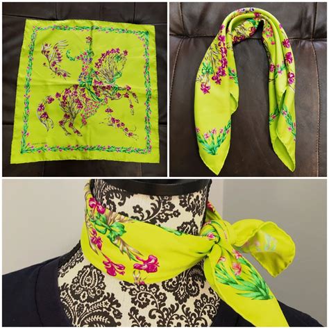 hermes scarf folding